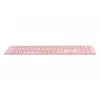 Rapoo E9800M klaviatūra belaidė Bluetooth QWERTZ vokiška rožinė