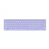 Rapoo E9800M klaviatūra belaidė Bluetooth QWERTZ vokiška alyvinė