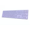 Rapoo E9800M klaviatūra belaidė Bluetooth QWERTZ vokiška alyvinė