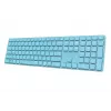 Rapoo E9800M klaviatūra Namų RF belaidė Bluetooth QWERTZ Vokiška Mėlyna
