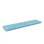 Rapoo E9800M klaviatūra Namų RF belaidė Bluetooth QWERTZ Vokiška Mėlyna