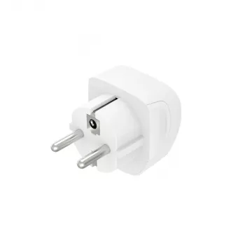 Hama 00223458 maitinimo kištuko adapteris Type E/F hybrid Type B Balta
