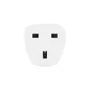 Hama 00223459 maitinimo kištuko adapteris Type E/F hibridinis Type G (UK) Baltas