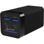 Mobilaus įrenginio įkroviklis eSTUFF ES635200 Universalus juodas 2 USB Type-C