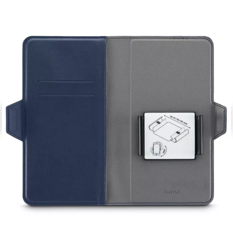Hama 00118895 mobiliojo telefono dėklas 15,5 cm (6,1 colio) Folio mėlynas