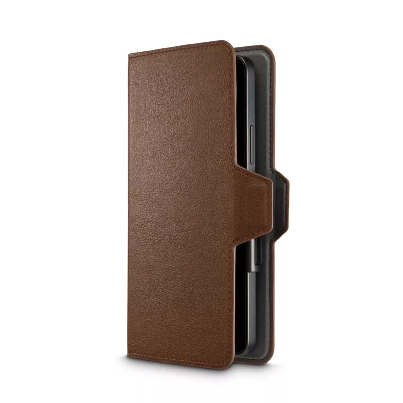 Hama 00118895 mobiliojo telefono dėklas 15,5 cm (6,1 colio) Folio rudos spalvos