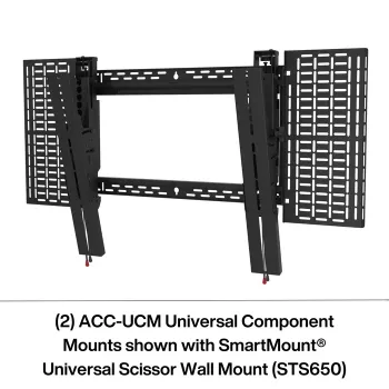 Peerless ACC-UCM2 tvirtinimo rinkinys, juodas