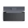 Hama Travel 600 QWERTZ German Bluetooth Juoda, Dark Pilka