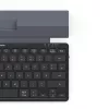 Hama Travel 600 QWERTZ German Bluetooth Juoda, Dark Pilka