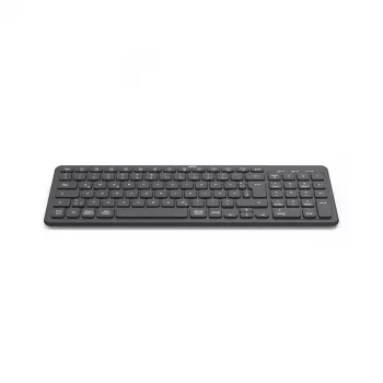 Hama WK-300 klaviatūra Namams/Biurui RF belaidė + Bluetooth QWERTZ vokiška Juoda