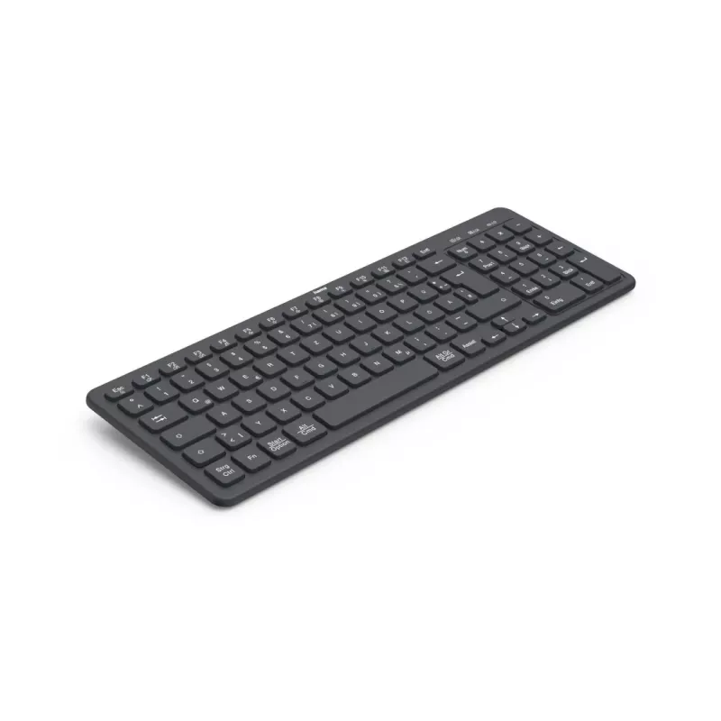 Hama WK-300 klaviatūra Namams/Biurui RF belaidė + Bluetooth QWERTZ vokiška Juoda