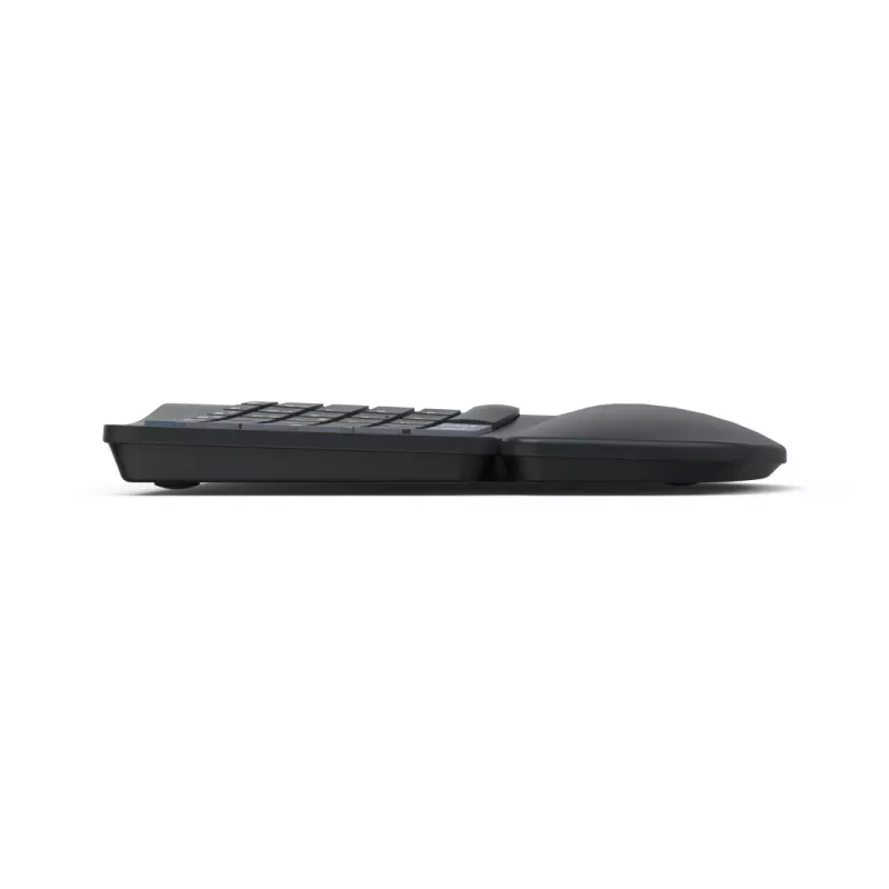 „Hama WK-900 Ergo“ klaviatūra „Home/Office“ RF belaidis + „Bluetooth“ QWERTZ juoda, mėlyna, tamsiai pilka