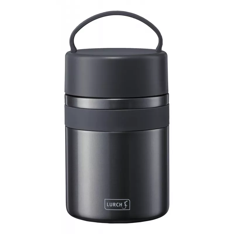 Termo dėžutė Lurch 00240844, 0,8 L, pilka, izoliacija iki 12 val., 110×110×190 mm