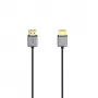 Hama 00205449 HDMI kabelis 1,5 m HDMI Type A (Standard) juoda, pilka