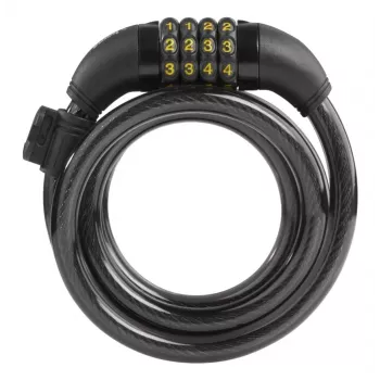 Hama 00178135 dviračio užraktas juodas 1200 mm lyninis užraktas