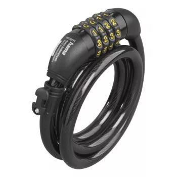 Hama 00178135 dviračio užraktas juodas 1200 mm lyninis užraktas