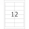 Lipnūs spausdintuvo etikečių lapai HERMA Labels Premium A4 97x42,3 mm