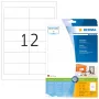 Lipnūs spausdintuvo etikečių lapai HERMA Labels Premium A4 97x42,3 mm