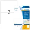 Lipnios spausdintuvo etiketės HERMA Labels skaidrios matinės A4 210x148 mm plėvelė