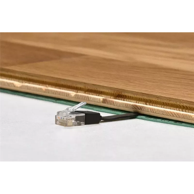 Wentronic CAT6a U/UTP 3m komutacinis kabelis, RJ-45 kištukas/kištukas, auksinis, U/UTP (96333)