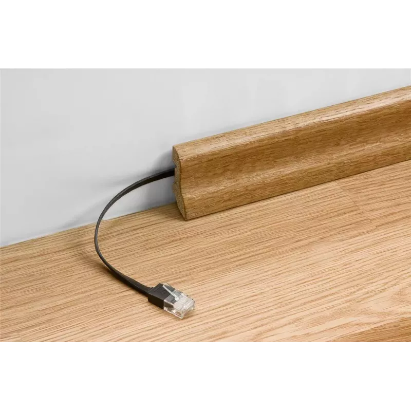 Wentronic CAT6a U/UTP 3m komutacinis kabelis, RJ-45 kištukas/kištukas, auksinis, U/UTP (96333)
