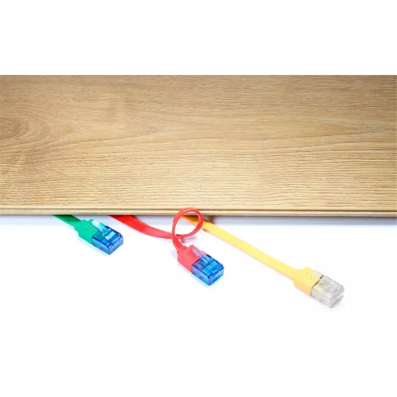 Wentronic CAT6a U/UTP 3m komutacinis kabelis, RJ-45 kištukas/kištukas, auksinis, U/UTP (96333)