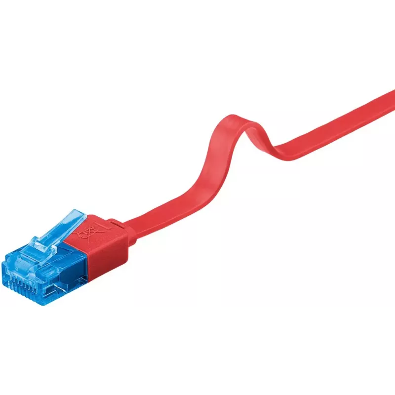 Wentronic CAT6a U/UTP 3m komutacinis kabelis, RJ-45 kištukas/kištukas, auksinis, U/UTP (96333)