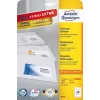 Lipnios etiketės Avery Zweckform 6173 Stačiakampės Nuolatinės Baltos — 720 vnt.