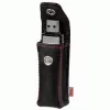 Hama USB Stick Case „Fashion“, juodas USB atmintuko dėklas, odinė dirbtinė oda, juoda, raudona