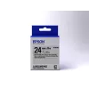 Epson etikečių kasetė Matinė LK-6SBE juoda/matinė sidabrinė 24 mm (9 m)