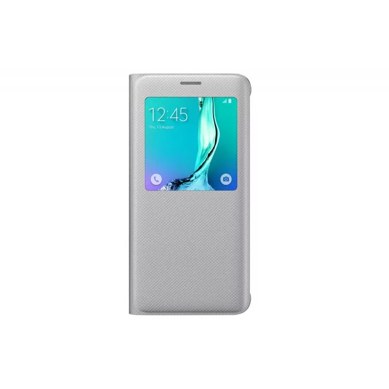 “Samsung EF-CG928” mobiliojo telefono dėklas, aplanko tipo, sidabrinis