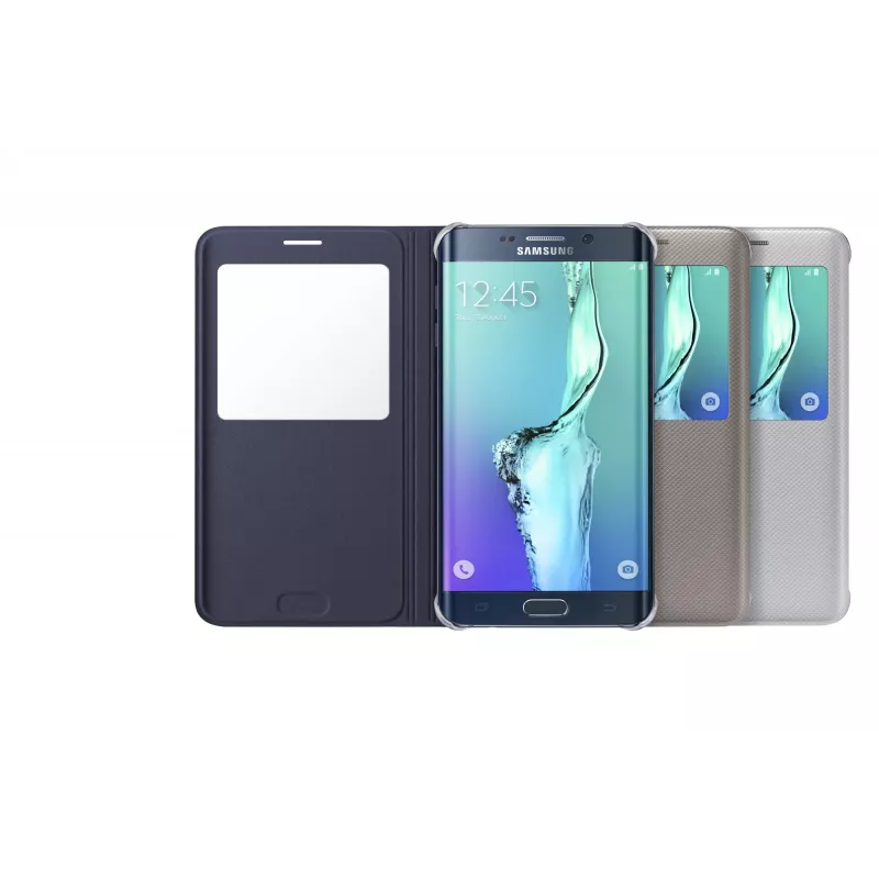 “Samsung EF-CG928” mobiliojo telefono dėklas, aplanko tipo, sidabrinis