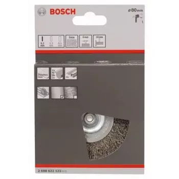 Vielinis šepetys Bosch 2 608 622 123 8 cm Kotelio skersmuo 6 mm