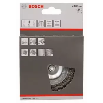 Vielinis šepetys Bosch 2 608 622 124 10 cm Įtvaro skersmuo 6 mm