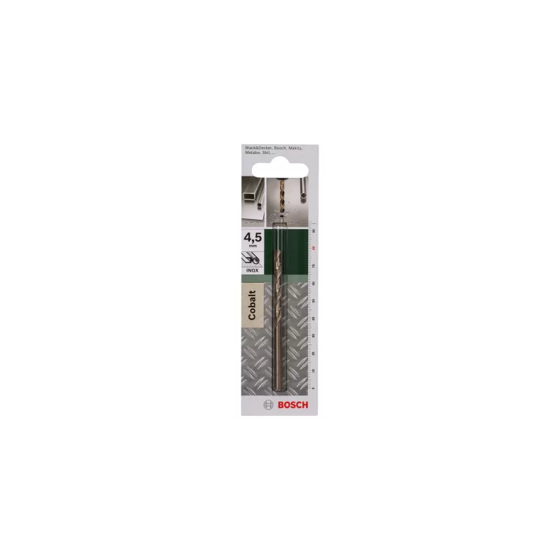 Grąžtas Bosch 2609255070 4.5 mm skersmuo 80 mm ilgis