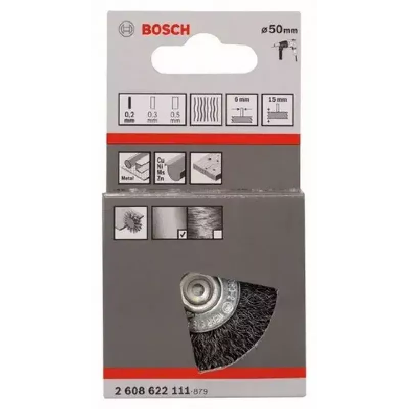 Bosch 2 608 622 111 vielinis šepetys / diskinis šepetys 5 cm
