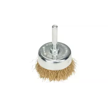 Vielinis puodelinis šepetys gofruotas žalvario danga Bosch 2608622008 Skersmuo 5 cm