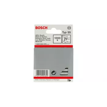 Narrow Crown Staples Bosch Type 55 1609200370 10mm 1000vnt.