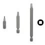 Atsuktuvų antgalių rinkinys Bosch Extra-Hart, 3 vnt., 25 mm ilgio, 1/4 colio (6,35 mm) šešiabriaunis kotas