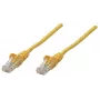 Intellinet tinklo kabelis, Cat6, 15 m, geltonas, varis, U/UTP, PVC, RJ45, auksuoti kontaktai, nesipainiojanti apsauga, užmaunama apsauga, garantija visam laikui