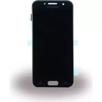 Ekrano mazgas Samsung Galaxy A3 2017 OEM GH97-19732A — juodas keičiamas ekranas
