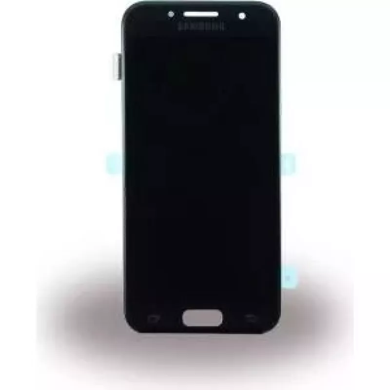 Ekrano mazgas Samsung Galaxy A3 2017 OEM GH97-19732A — juodas keičiamas ekranas
