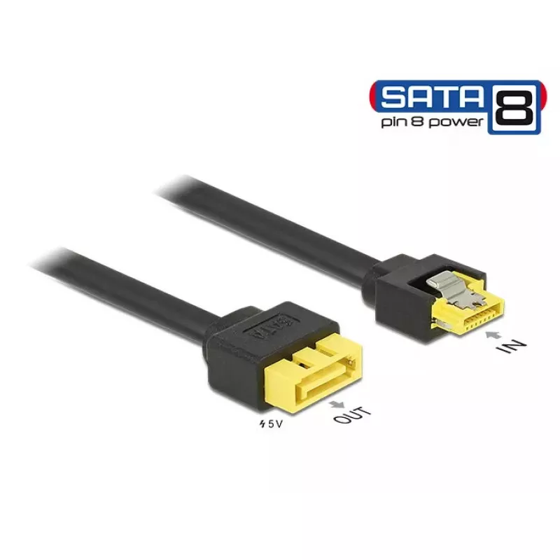 SATA laidas DeLOCK 0.3m SATA/SATA 8p