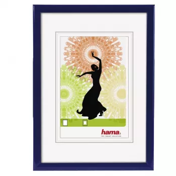Vienetinis nuotraukos rėmelis Hama Madrid mėlynas 210x297 mm