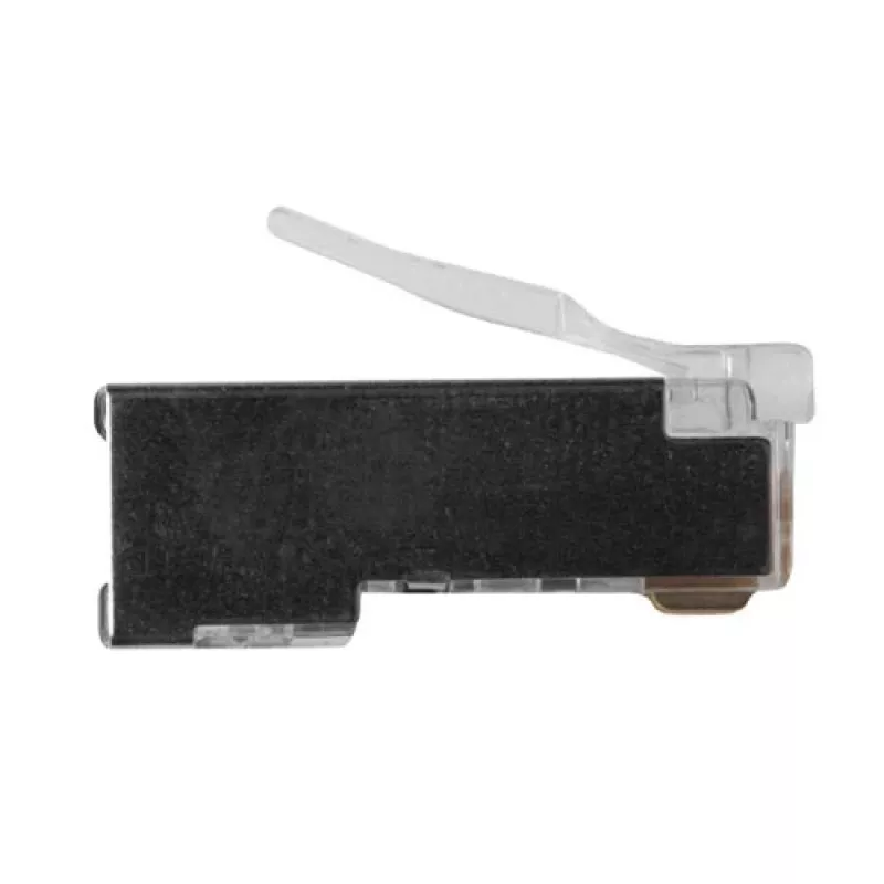 ACT RJ45 (8P/8C) ekranuota modulinė jungtis apvaliam kabeliui su vytos poros laidais