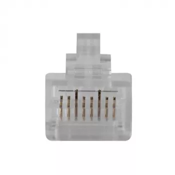 ACT RJ45 (8P/8C) CAT6 modulinė jungtis apvaliam kabeliui su vientisais arba suvytais laidais