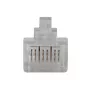 ACT RJ45 (8P/8C) CAT6 modulinė jungtis apvaliam kabeliui su vientisais arba suvytais laidais