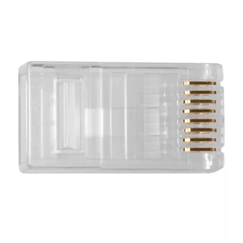 ACT RJ45 (8P/8C) CAT6 modulinė jungtis apvaliam kabeliui su vientisais arba suvytais laidais