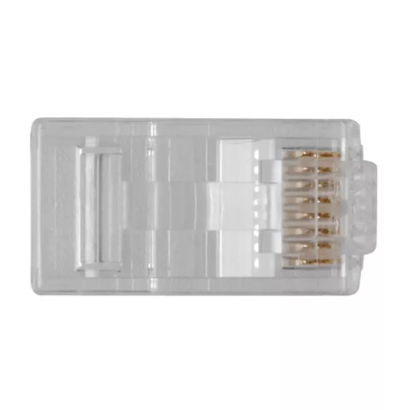 ACT RJ45 (8P/8C) CAT6 modulinė jungtis apvaliam kabeliui su vientisais arba suvytais laidais