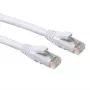 ACT baltas 3,00 m U/UTP CAT6A komutacinis kabelis be užkliuvimų su RJ45 jungtimis
